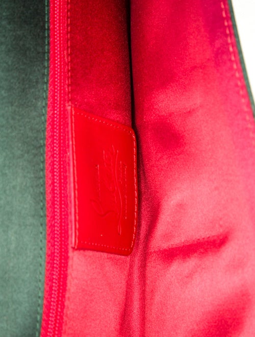 Christian Louboutin Satin Clutch