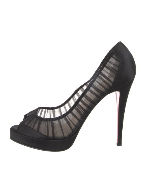 Christian Louboutin Mesh Mesh Accents Pumps