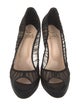 Christian Louboutin Mesh Mesh Accents Pumps