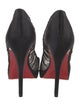 Christian Louboutin Mesh Mesh Accents Pumps