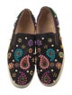 Christian Louboutin Suede Patterned Sneakers