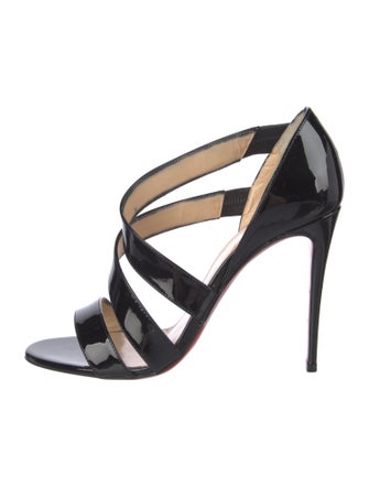 Christian Louboutin Patent Leather Sandals