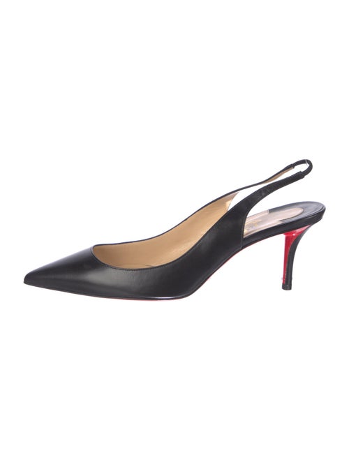 Christian Louboutin Leather Slingback Pumps