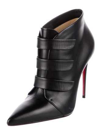 Christian Louboutin Triniboot 100 Leather Boots