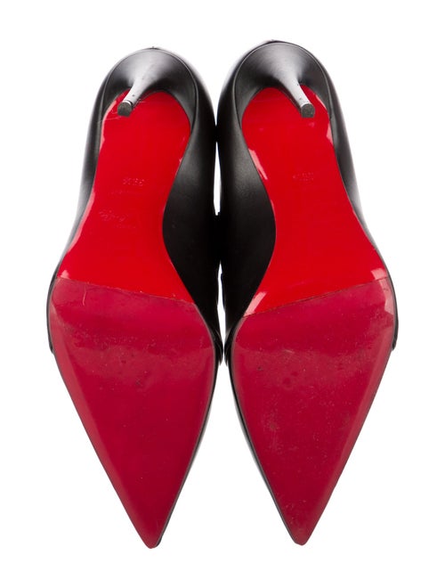 Christian Louboutin Triniboot 100 Leather Boots