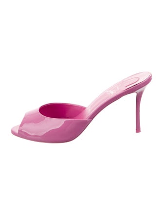 Christian Louboutin Patent Leather Mules