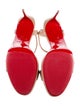 Christian Louboutin Loubi Queen Leather Sandals