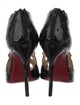 Christian Louboutin Decoupadiva 120 Patent Leather T-Strap Sandals