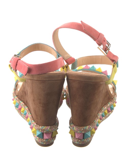 Christian Louboutin PVC Patterned Espadrilles