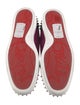 Christian Louboutin Spike Accents Suede Sneakers