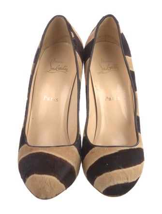 Christian Louboutin Ponyhair Animal Print Pumps