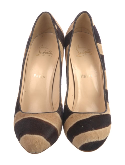 Christian Louboutin Ponyhair Animal Print Pumps