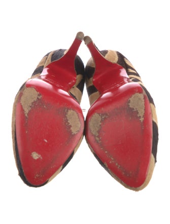Christian Louboutin Ponyhair Animal Print Pumps