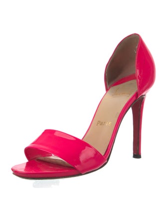 Christian Louboutin Patent Leather Sandals