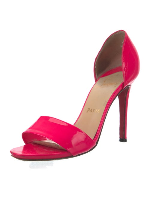 Christian Louboutin Patent Leather Sandals