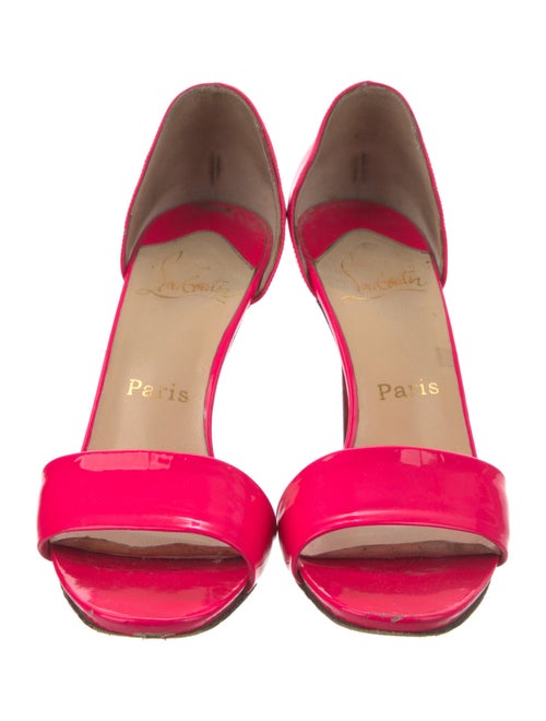 Christian Louboutin Patent Leather Sandals