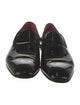 Christian Louboutin Spike Accents Patent Leather Loafers
