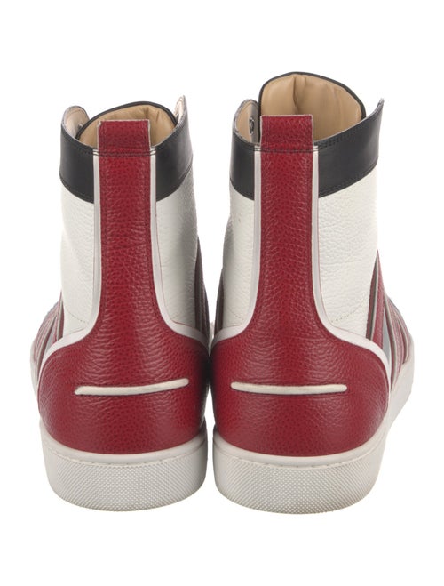 Christian Louboutin Leather Printed Sneakers