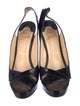 Christian Louboutin Marpoil 120 Patent Leather Slingback Pumps