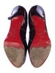 Christian Louboutin Patent Leather Animal Print Pumps