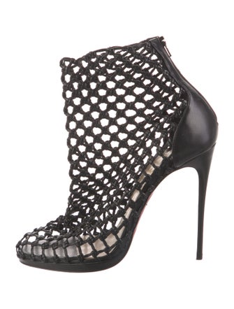 Christian Louboutin Leather Moto Boots