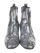 Christian Louboutin Leather Animal Print Boots