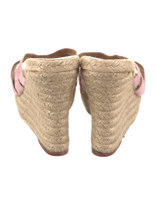 Christian Louboutin Grosgrain Trim Espadrilles