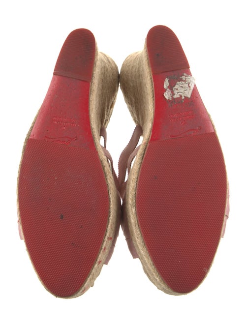 Christian Louboutin Grosgrain Trim Espadrilles