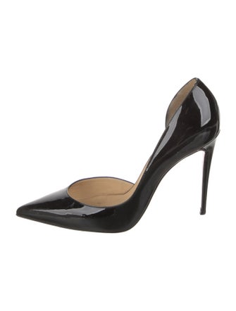 Christian Louboutin Patent Leather D'Orsay Pumps