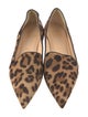 Christian Louboutin Ponyhair Animal Print Loafers