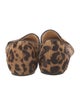 Christian Louboutin Ponyhair Animal Print Loafers