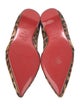 Christian Louboutin Ponyhair Animal Print Loafers