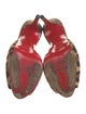 Christian Louboutin Ponyhair Animal Print Mules