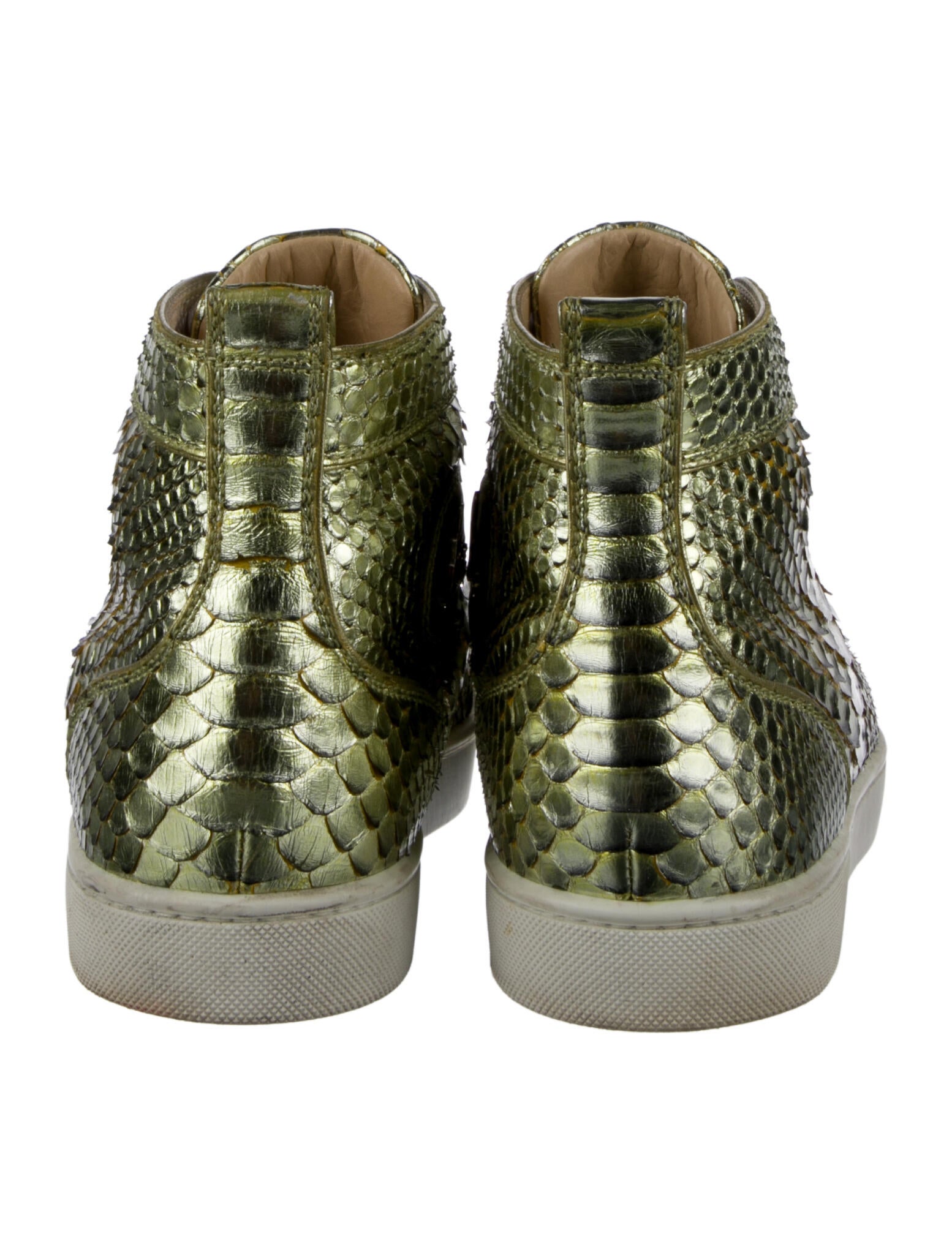 Christian Louboutin Snakeskin Sneakers
