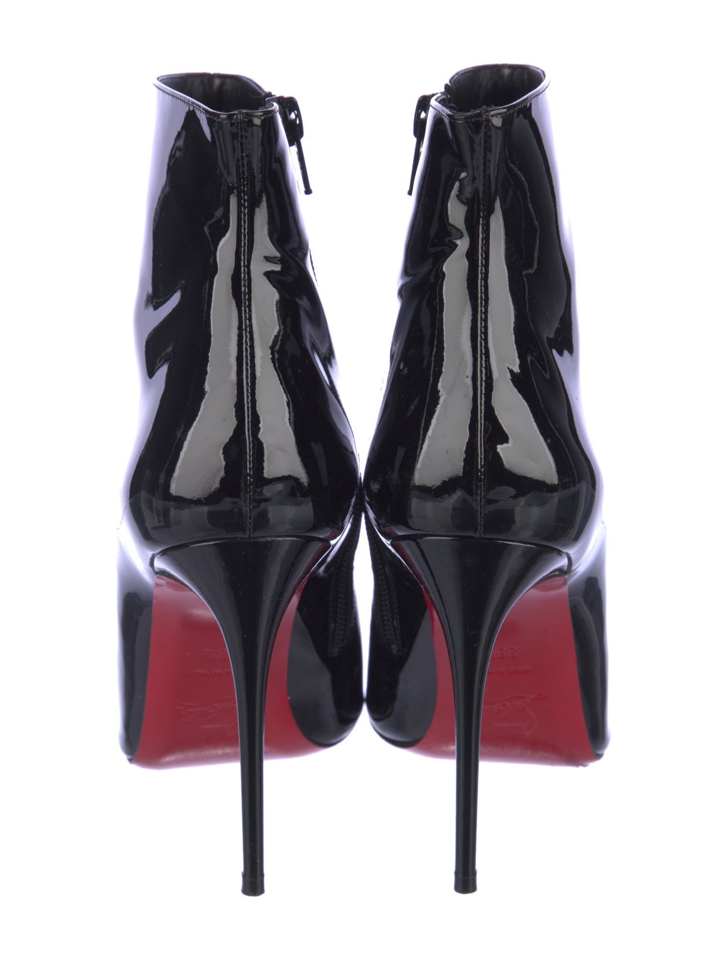 Christian Louboutin Patent Leather Boots