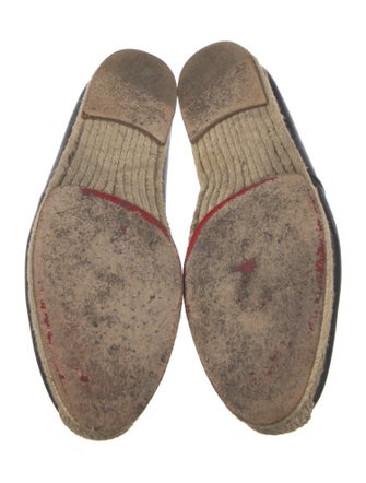 Christian Louboutin Leather Espadrilles