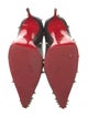 Christian Louboutin Leather Studded Accents Pumps