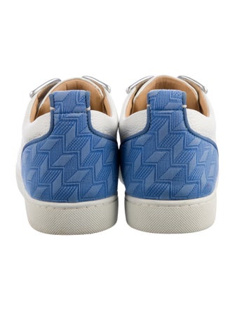 Christian Louboutin Spike Accents Leather Sneakers