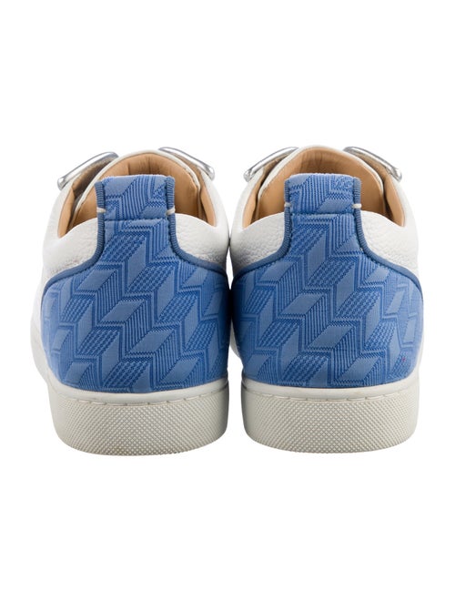 Christian Louboutin Spike Accents Leather Sneakers