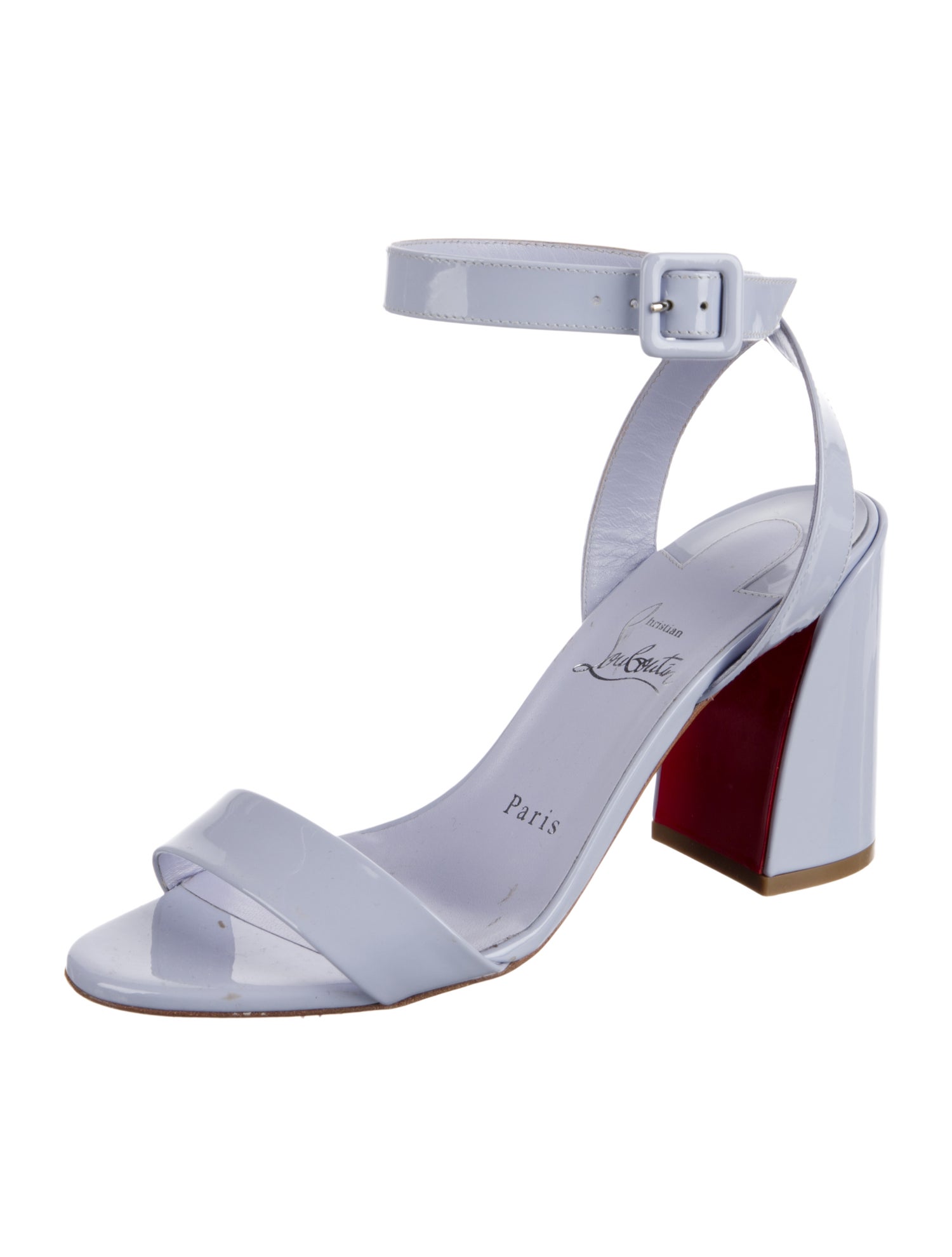 Christian Louboutin Patent Leather Sandals
