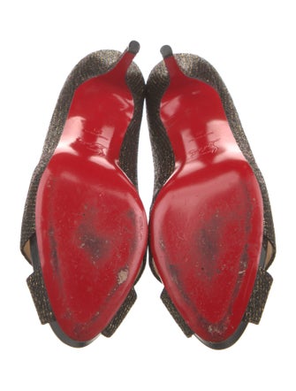 Christian Louboutin Shelley Glitter Pumps