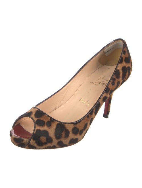 Christian Louboutin Ponyhair Animal Print Pumps