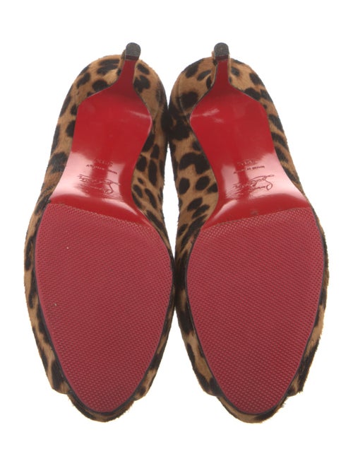Christian Louboutin Ponyhair Animal Print Pumps