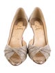 Christian Louboutin Glitter Accents D'Orsay Pumps