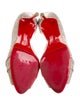 Christian Louboutin Glitter Accents D'Orsay Pumps