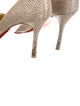 Christian Louboutin Glitter Accents D'Orsay Pumps