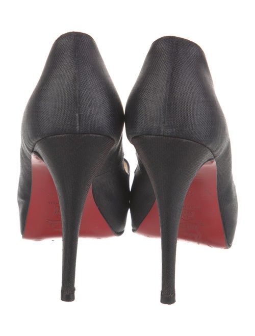 Christian Louboutin Raffia Pumps