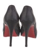 Christian Louboutin Raffia Pumps