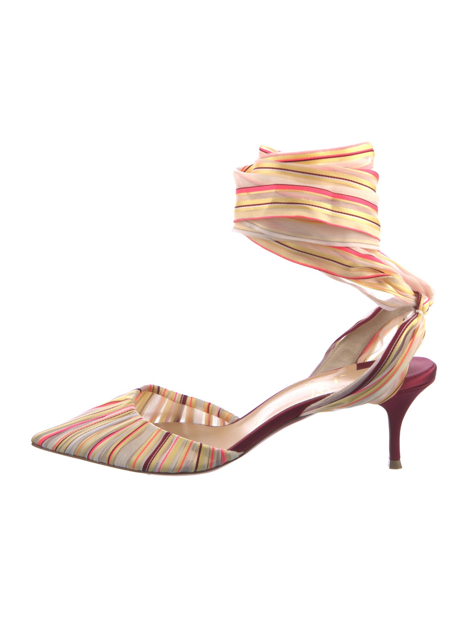 Christian Louboutin Striped Pumps