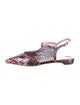 Christian Louboutin Printed Slingback Flats
